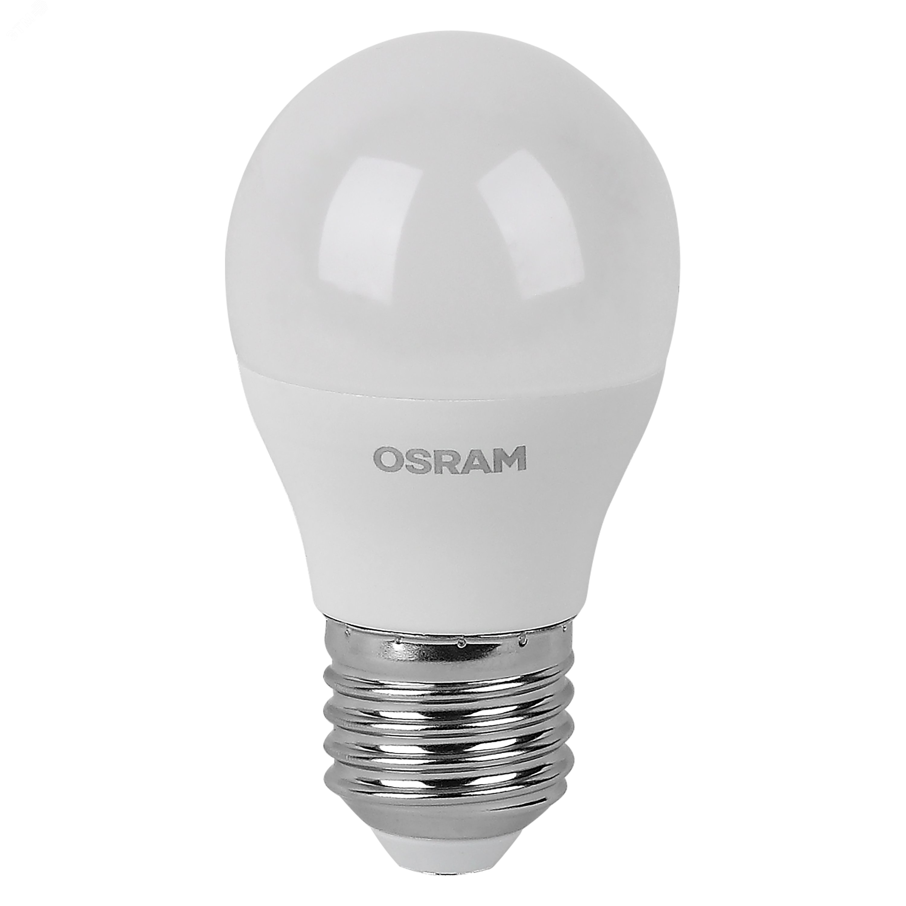 Лампа светодиодная LED 7 Вт E27 4000К 560Лм шарик 220 В (замена 60Вт) OSRAM 4058075578227 LEDVANCE - превью 2