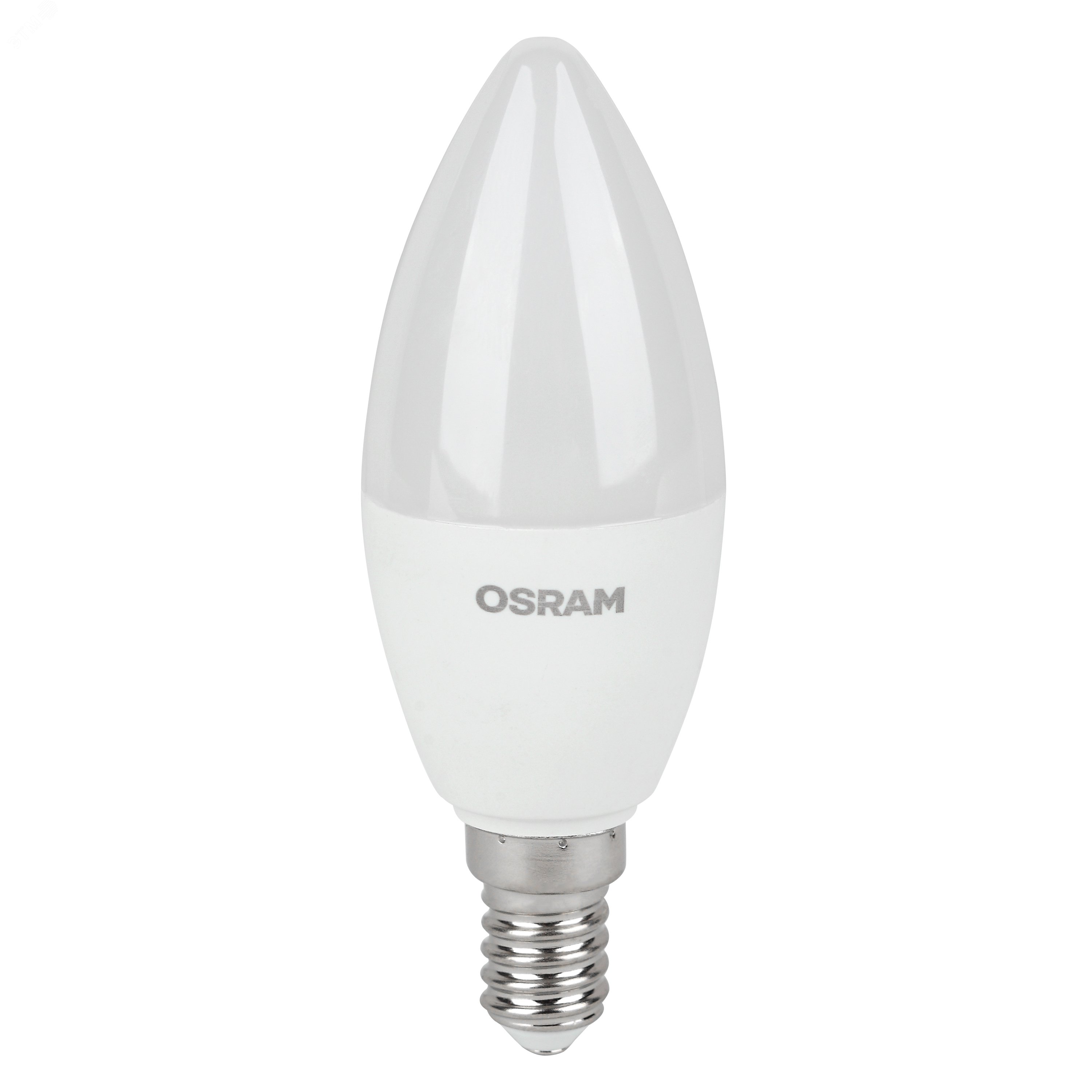 Лампа светодиодная LED 7 Вт E14 3000К 560Лм свеча 220 В (замена 60Вт) OSRAM 4058075578883 LEDVANCE - превью 3