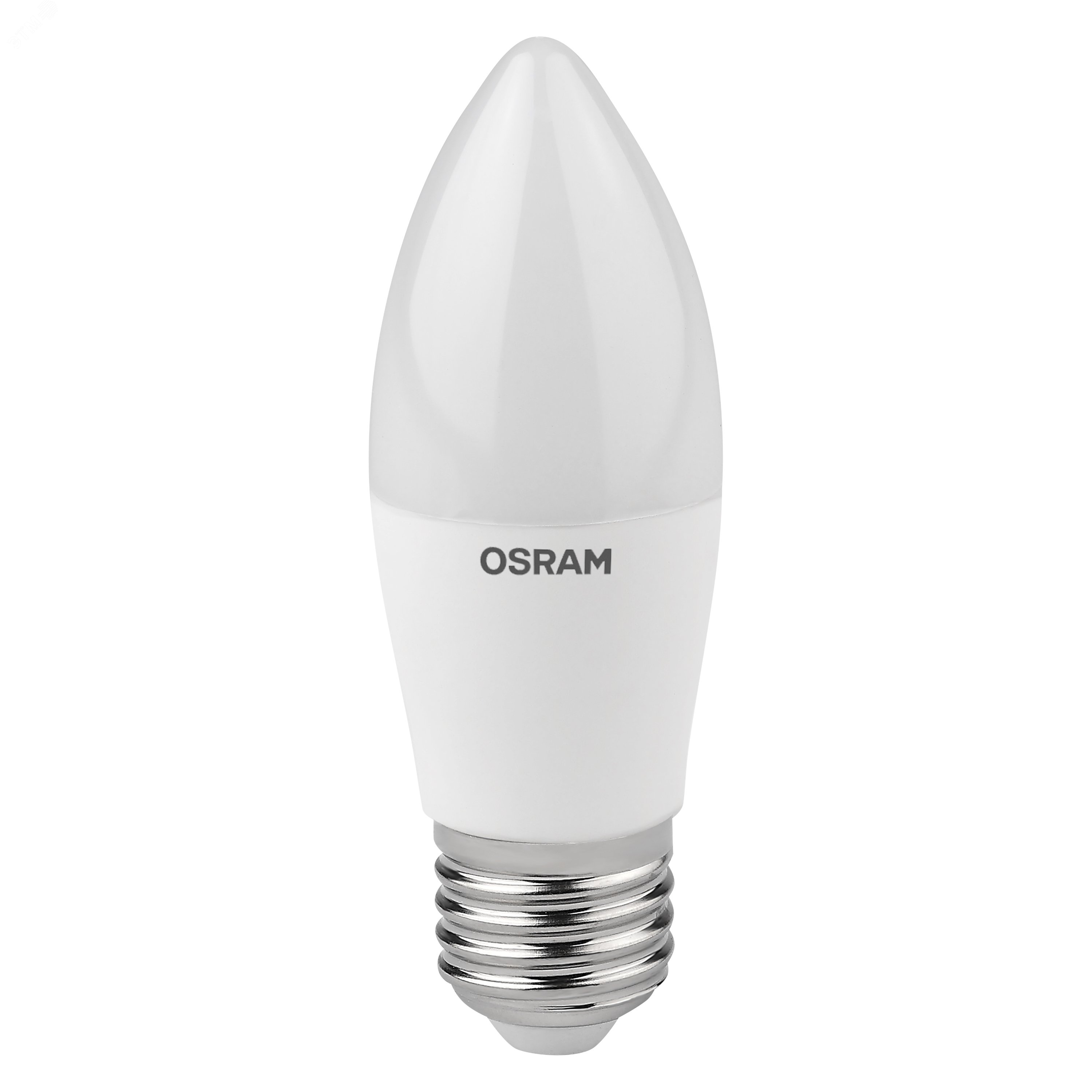 Лампа светодиодная LED 10 Вт E27 3000К 800Лм свеча 220 В (замена 75Вт) OSRAM 4058075579538 LEDVANCE - превью 3