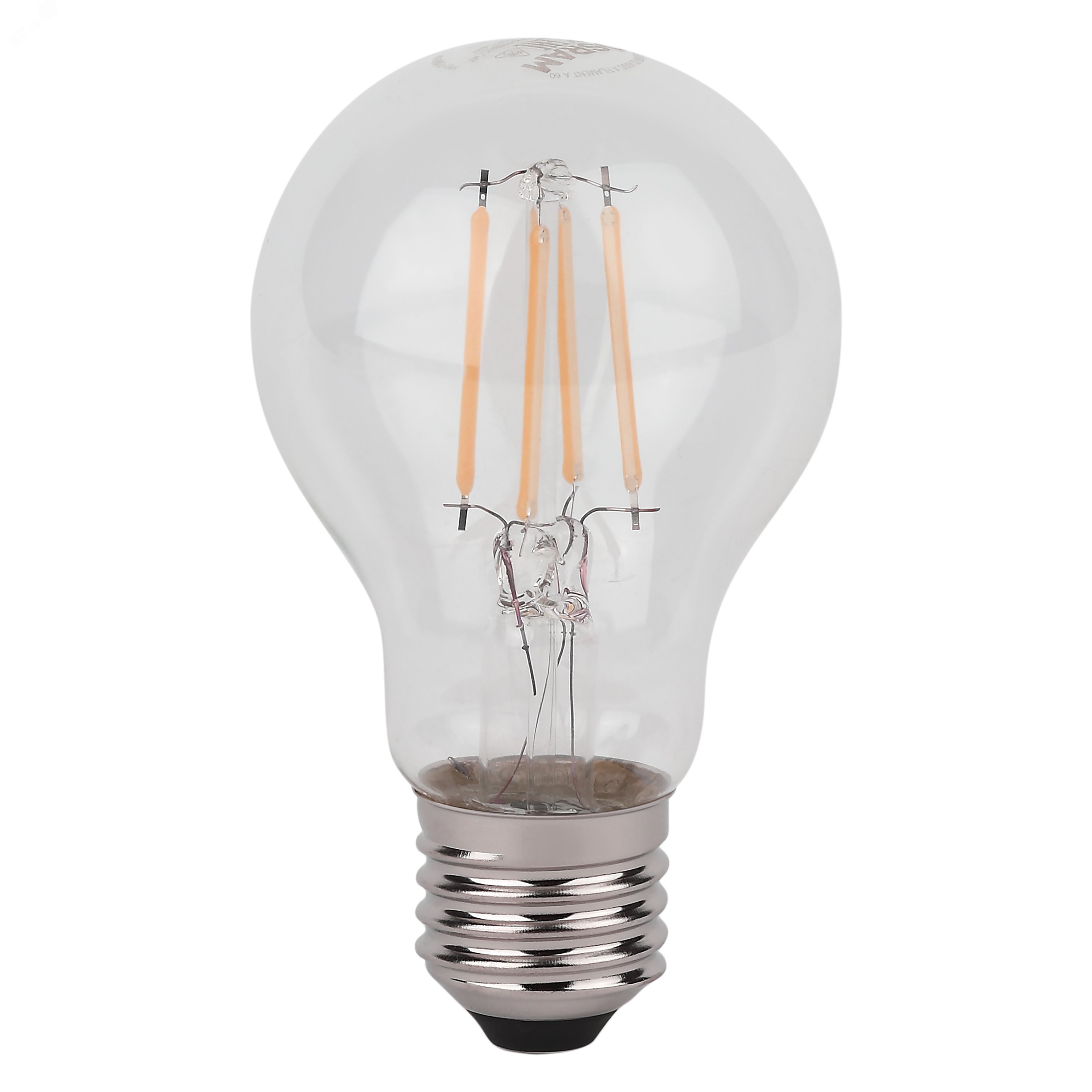 Лампа светодиодная филаментная LED Star Грушевидная 5Вт (замена 60Вт), 600Лм, 2700К, цоколь E27 OSRAM 4058075683921 LEDVANCE - превью 3