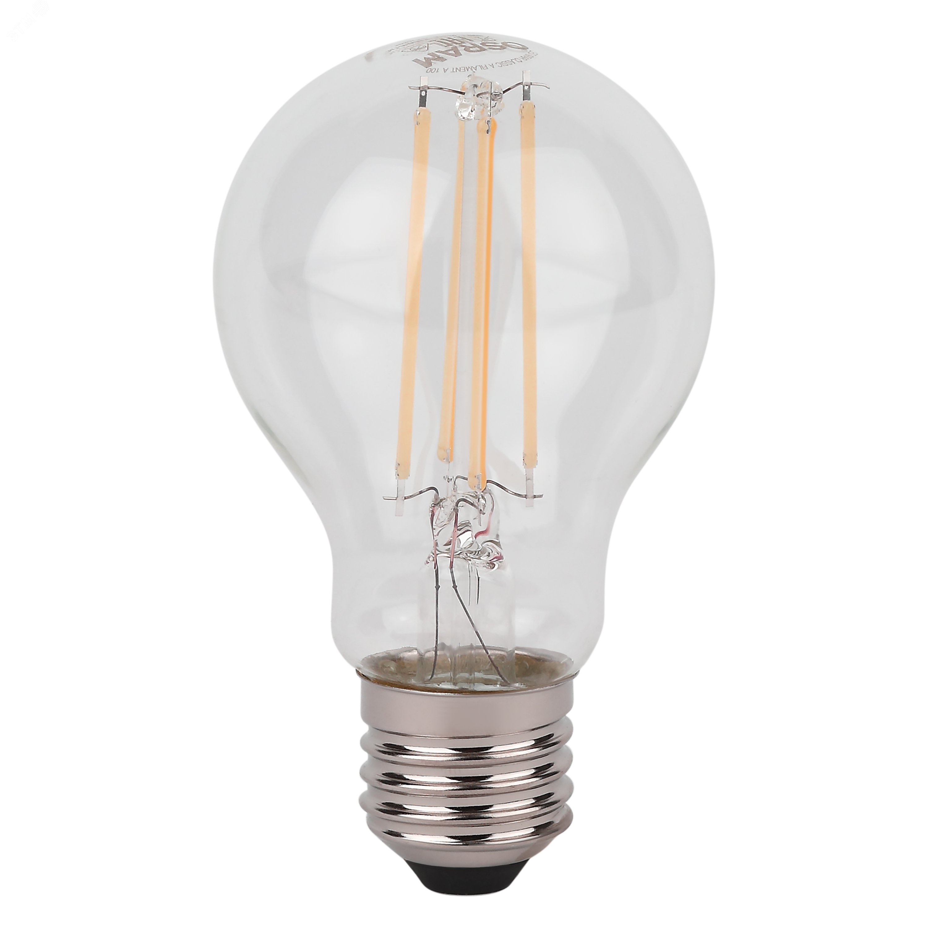 Лампа светодиодная филаментная LED Star Грушевидная 7,5Вт (замена 100Вт), 1000Лм, 2700К, цоколь E27 OSRAM 4058075684126 LEDVANCE - превью 3