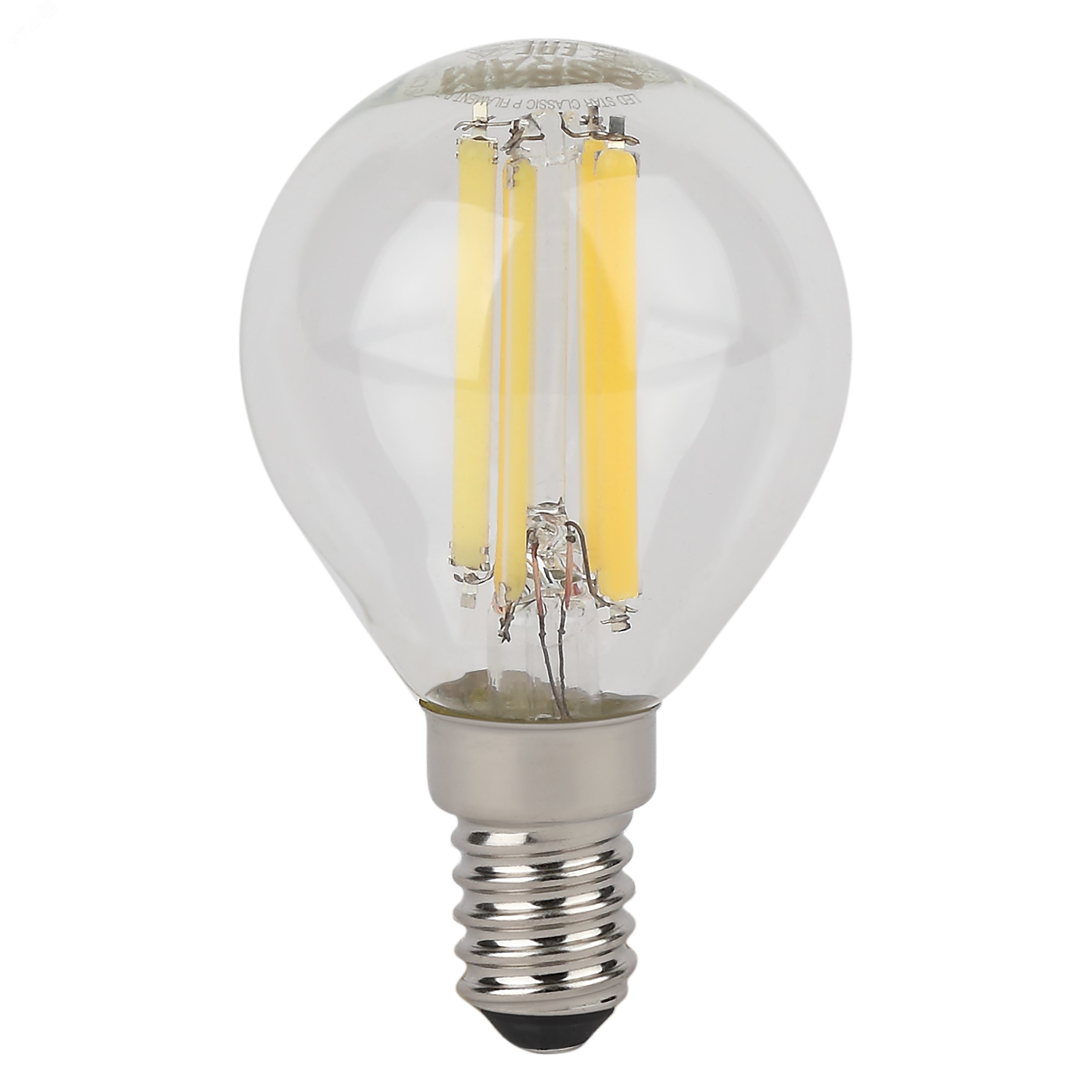 Лампа светодиодная филаментная LED Star Шарообразная 6Вт (замена 75Вт), 800Лм, 4000К, цоколь E14 OSRAM 4058075684546 LEDVANCE - превью 3