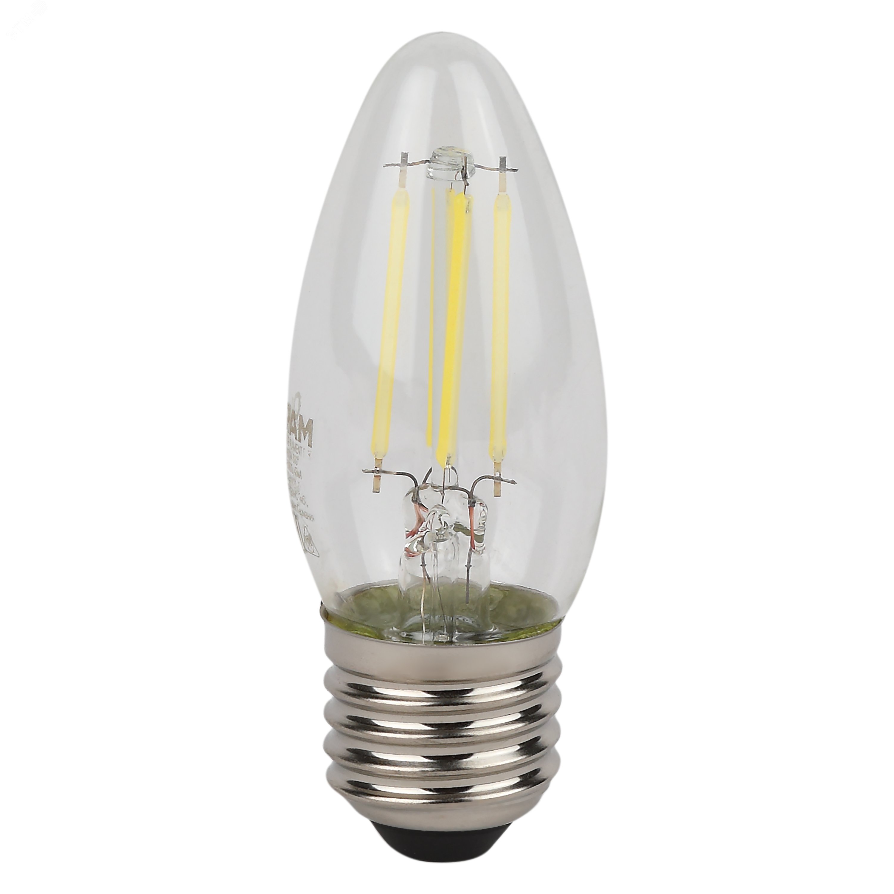 Лампа светодиодная филаментная LED Star Свеча 5Вт (замена 60Вт), 600Лм, 4000К, цоколь E27 OSRAM 4058075684874 LEDVANCE - превью 3