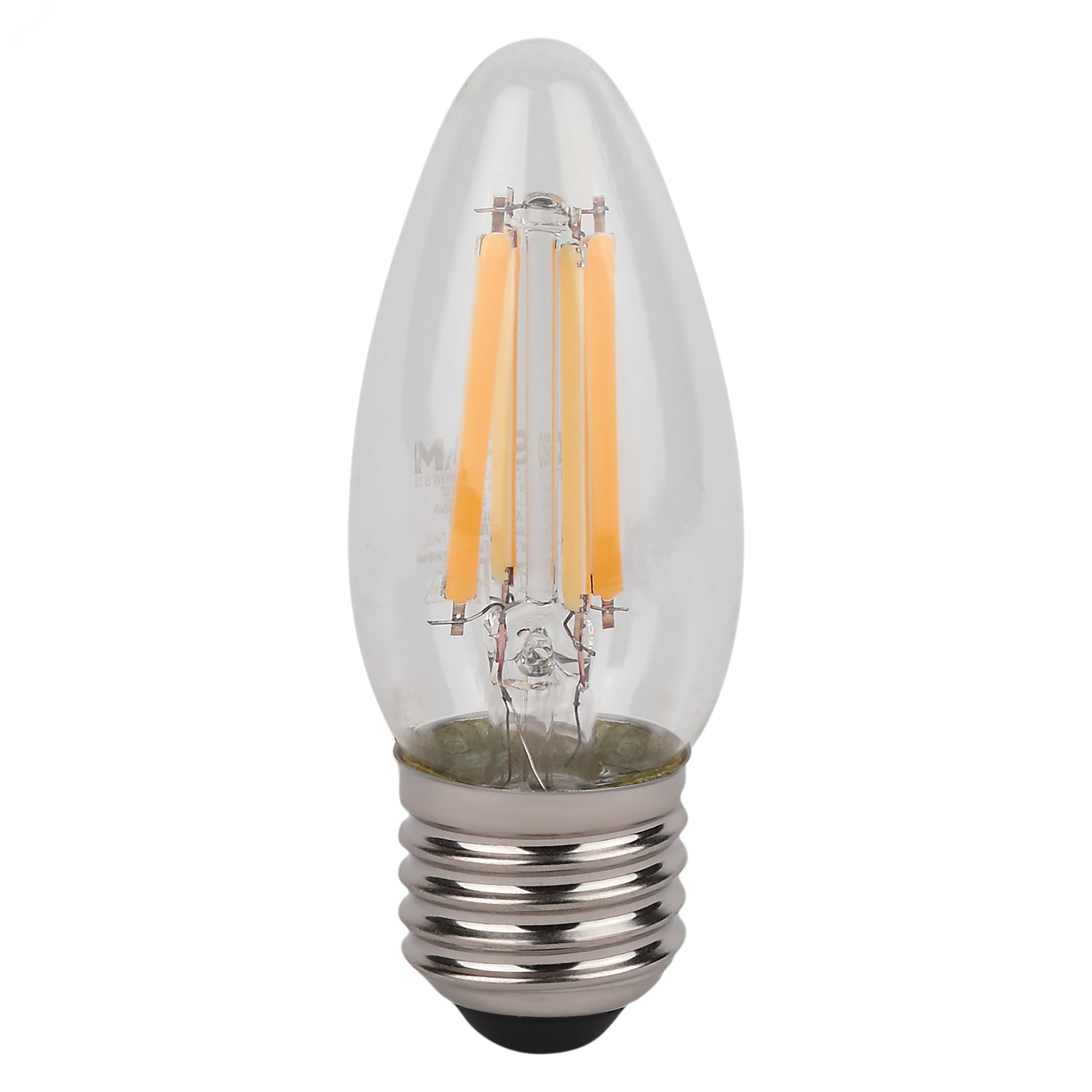 Лампа светодиодная филаментная LED Star Свеча 6Вт (замена 75Вт), 806Лм, 4000К, цоколь E27 OSRAM 4058075687882 LEDVANCE - превью 3