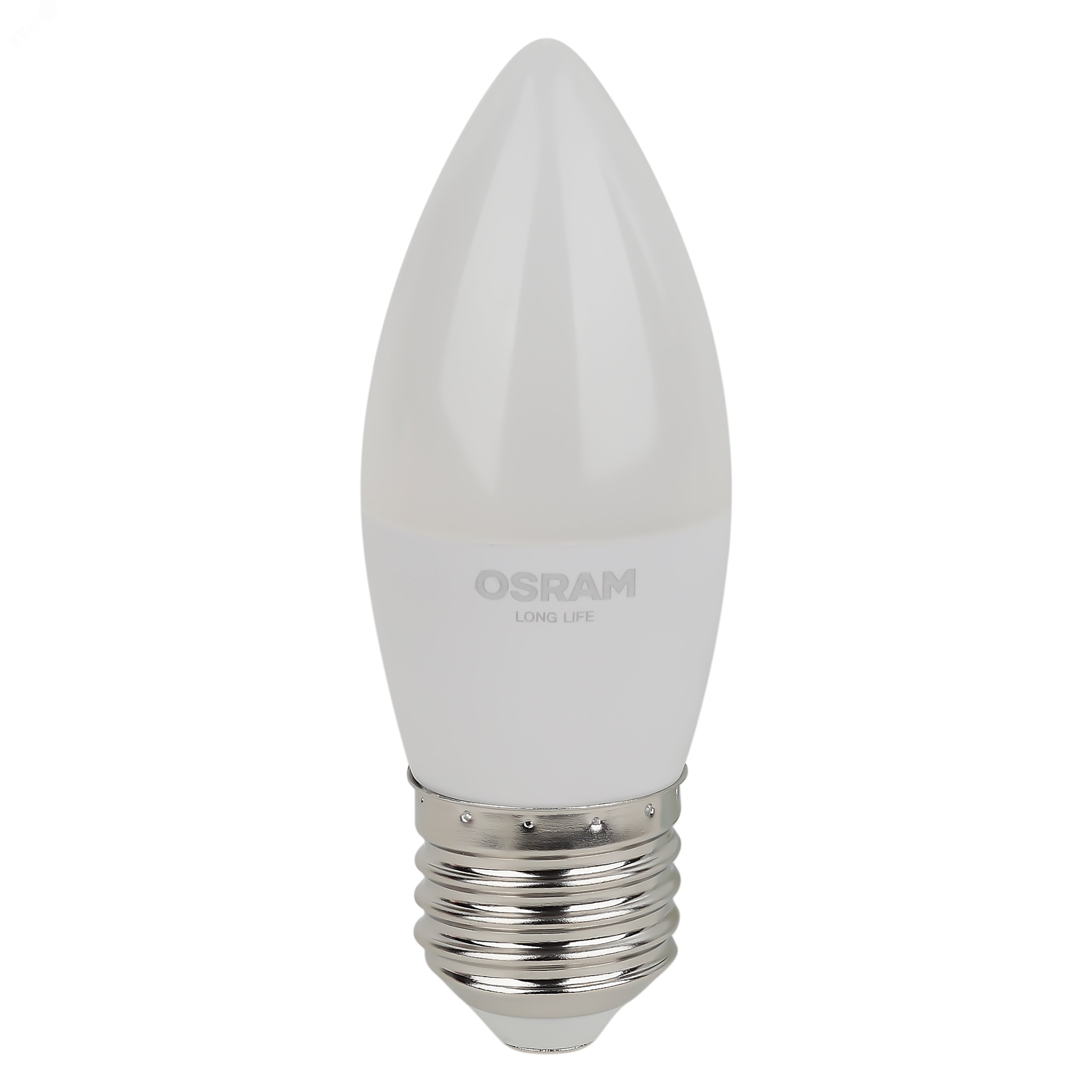 Лампа светодиодная LED 7Вт Е27 2700К 600Лм свеча 220В (замена 60Вт) OSRAM 4099854186332 LEDVANCE - превью 3