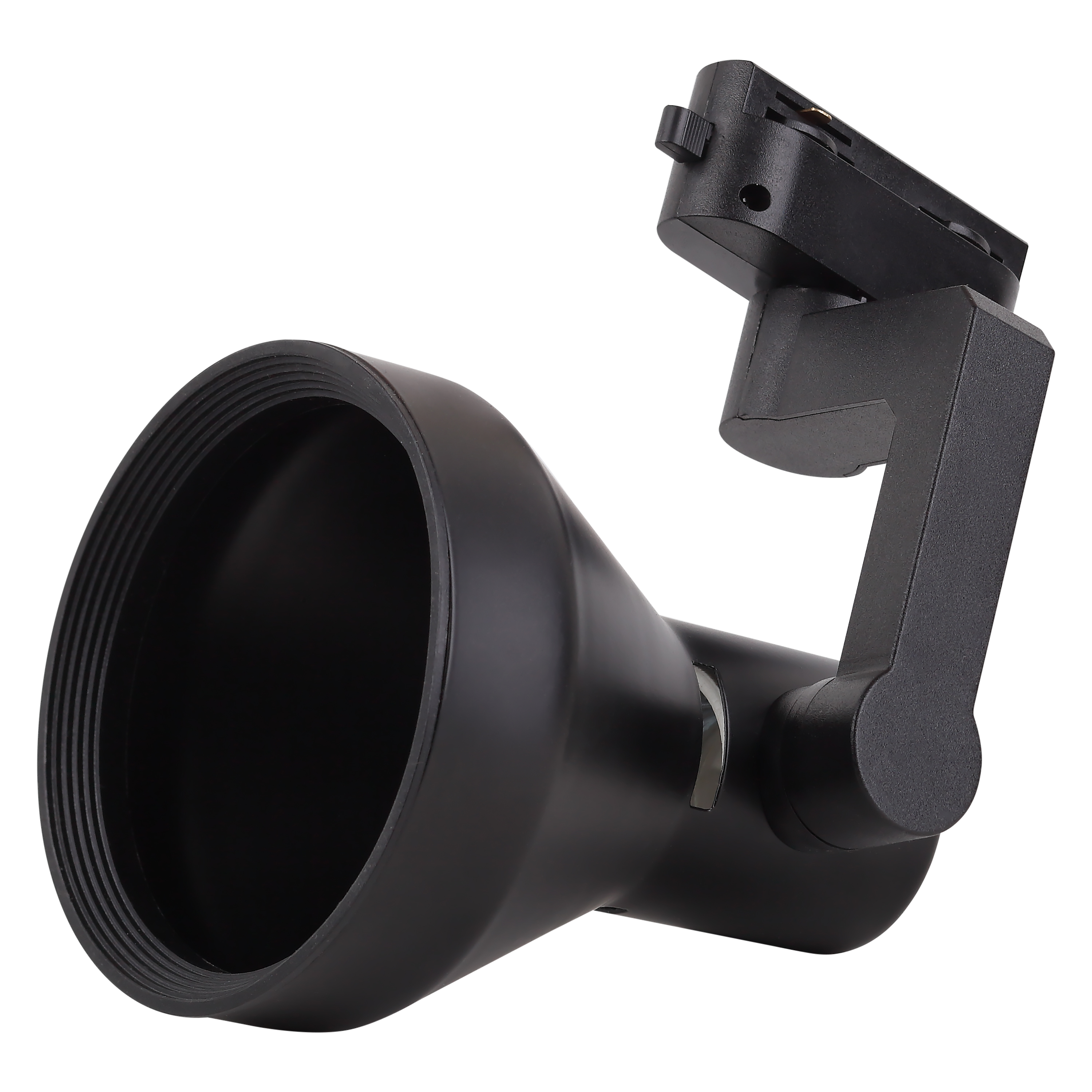 Светильник трековый на шинопровод ECO TRACKSP 1PH E27 BKCONE 40X1 RU LEDV