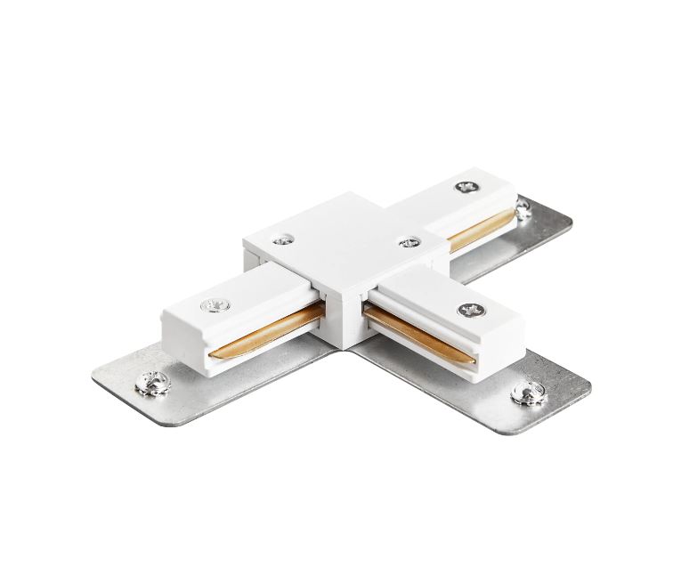 T-Соединитель белый для шинопровода