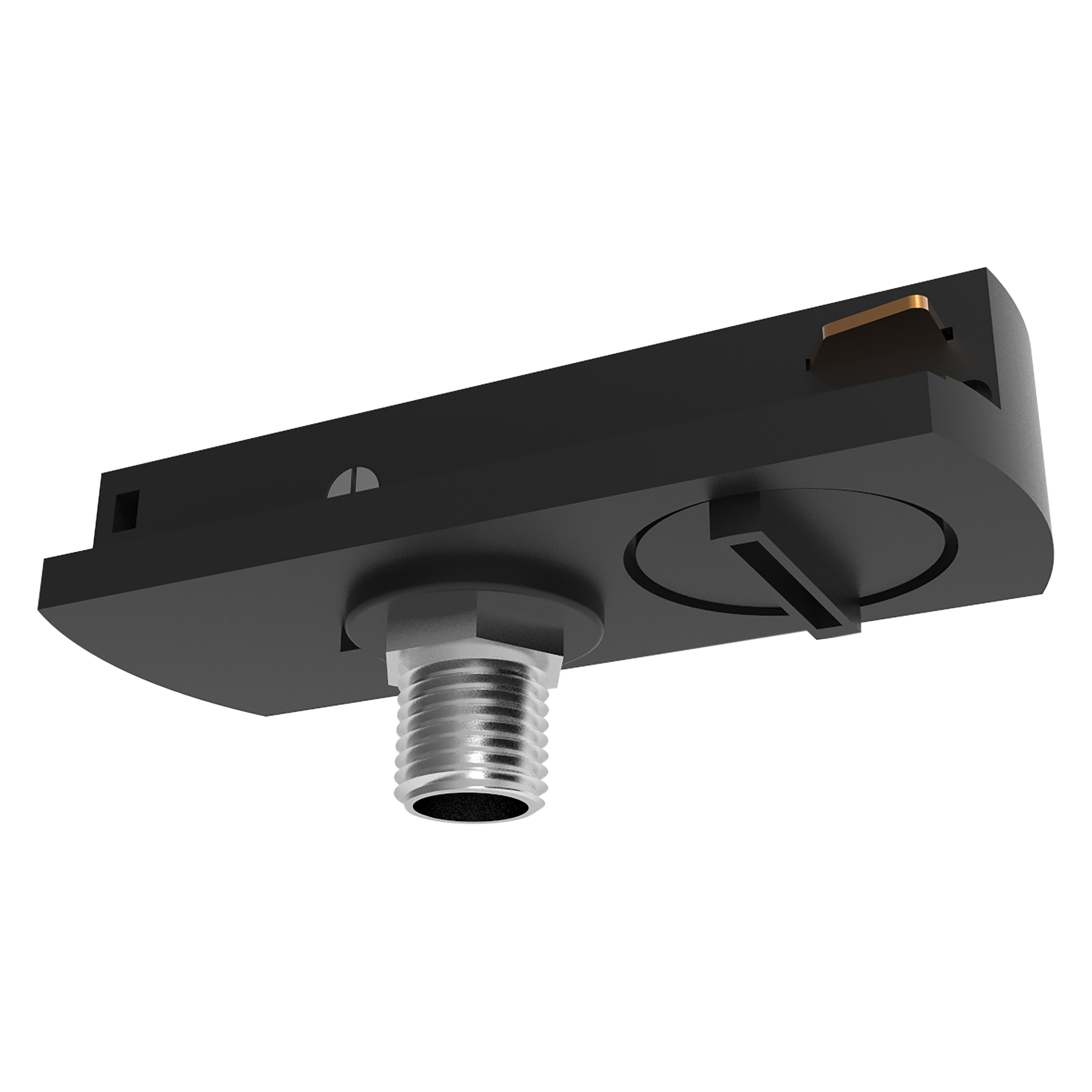 Адаптер черный для шинопровода