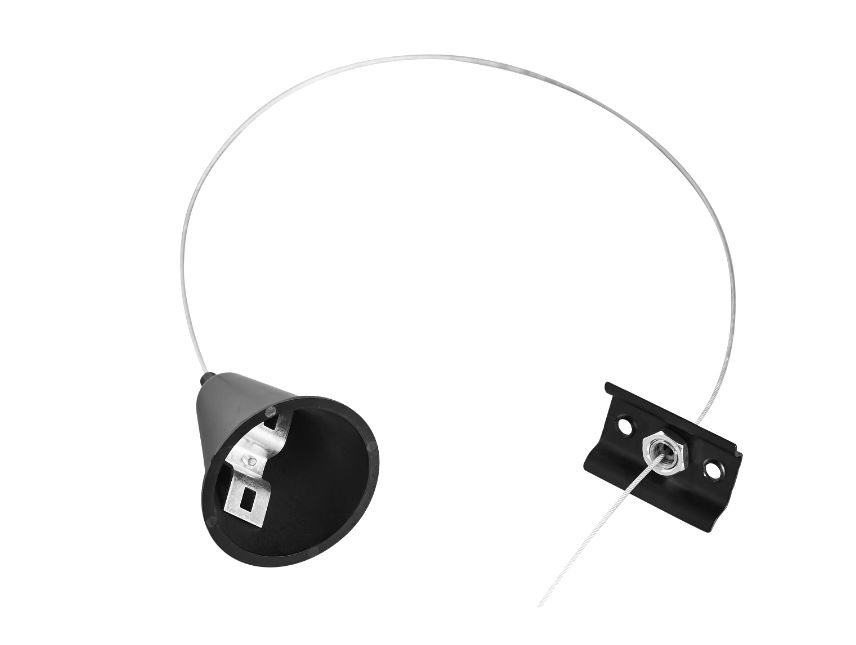 Набор для подвеса шинопровода черный