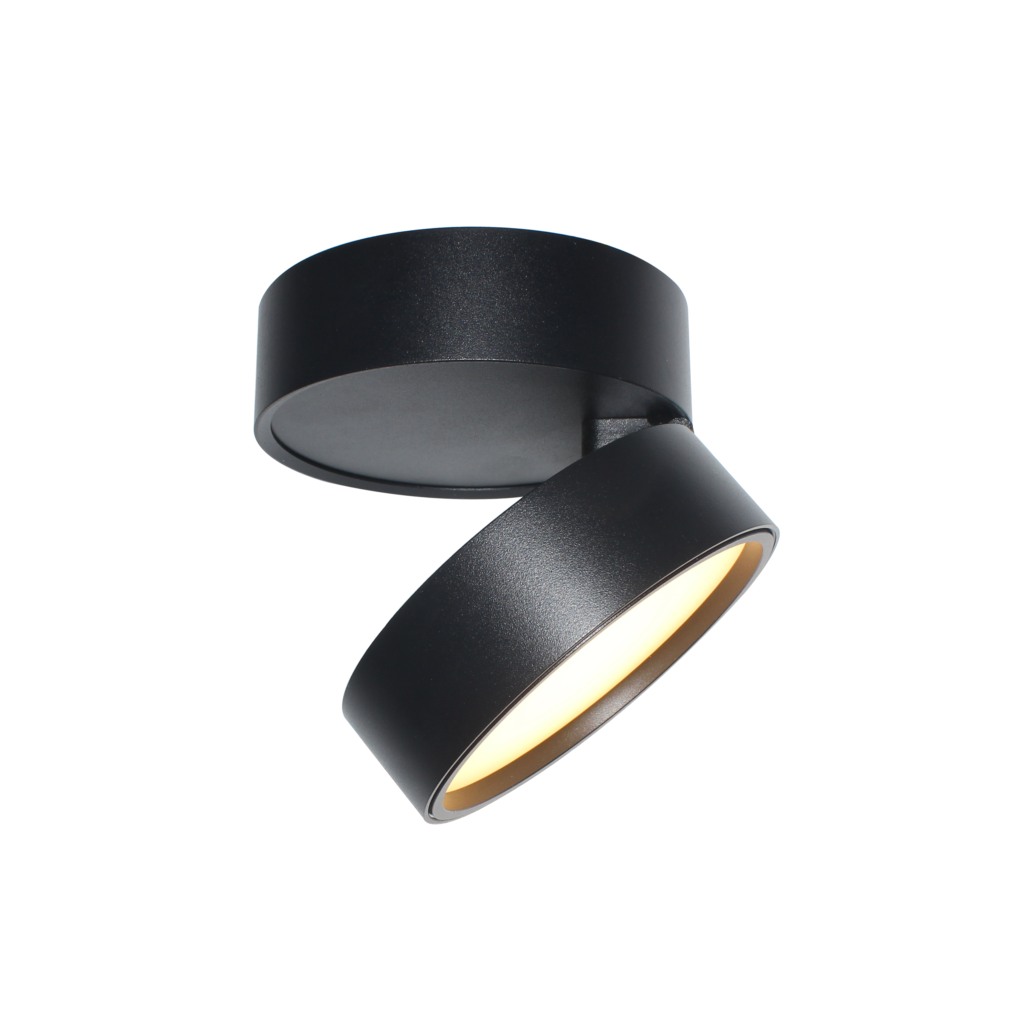 Накладной декоративный светильник OSRAM ДПО 10Вт 3000К 700Лм IP20 черный