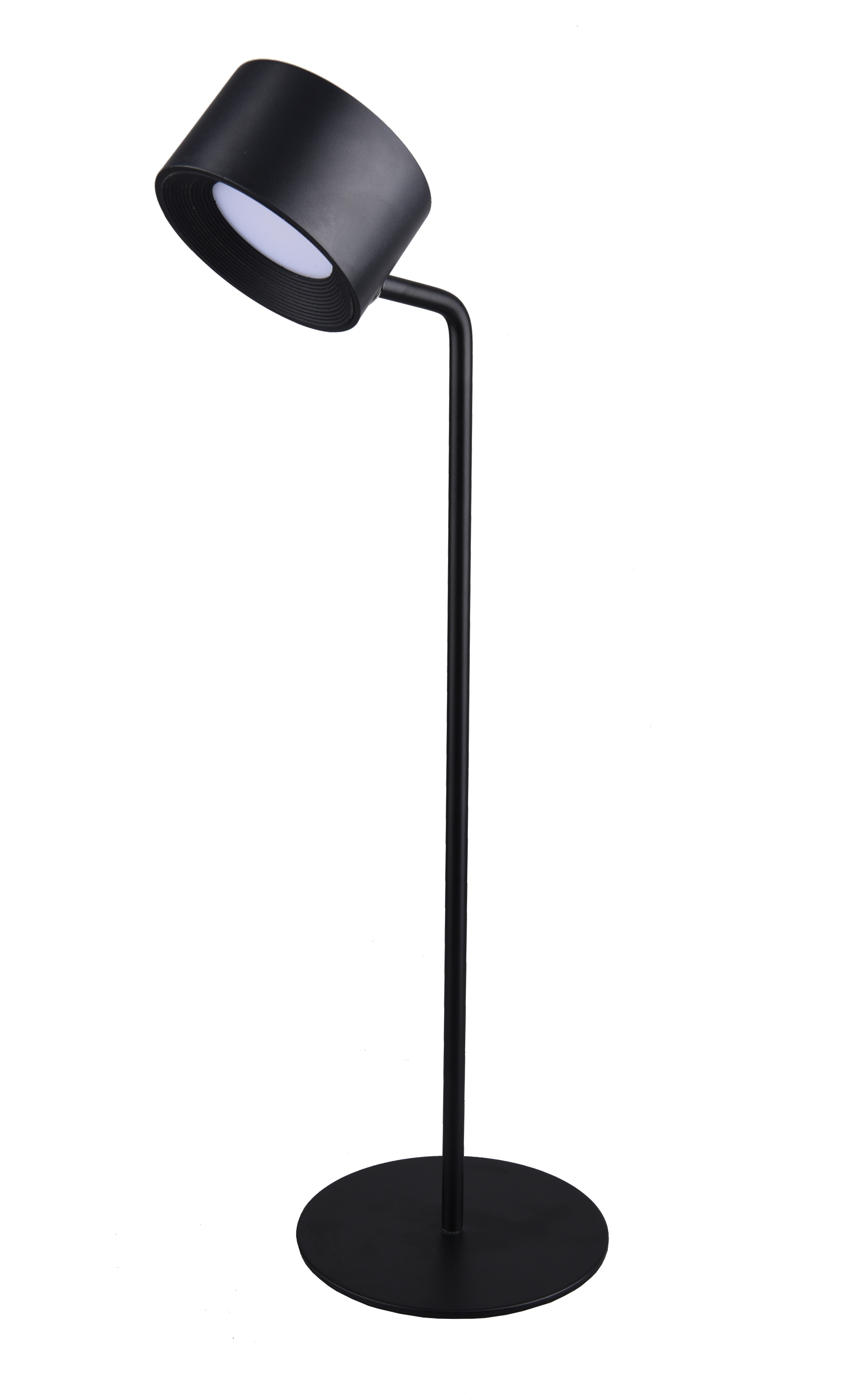 Светодиодный настольный светильник-транформер 2,2Вт 3000/4000/6500К 80/50/30Лм IP20 таблетка черный