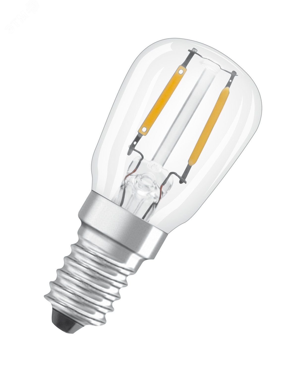 Лампа светодиодная LED 1,3W E14 (замена 10Вт),филамент,теплый белый .