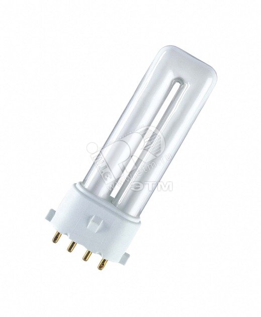 Лампа энергосберегающая КЛЛ 11Вт Dulux S/Е 11/840 4p 2G7 Osram 4099854123641 LEDVANCE