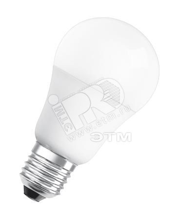 Лампа светодиодная LED 8вт 100-240В E27 тепло-белый CLA40 Osram 911727 LEDVANCE