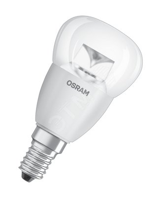 Лампа светодиодная LED STAR P40 6W (замена40Вт),теплый белый свет, прозрачная колба, E14 Osram 4052899911963 LEDVANCE