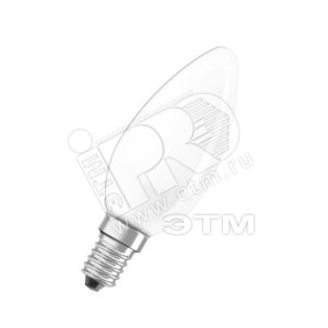 Лампа накаливания декоративная ДС 40вт B35 230в E14(свеча) Osram 788641 LEDVANCE