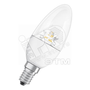 Лампа светодиодная LED 6Вт E14 SCLB40 тепло-белый Osram