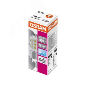 Лампа светодиодная LED 3,5Вт G4 12V STAR PIN40(замена 40Вт) белый, прозр. Osram 4058075369030 LEDVANCE - 4
