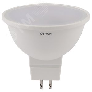 Лампа светодиодная LED 5Вт GU5.3 6500К 400лм 230V FR MR16 (замена 50Вт) OSRAM LS 4058075480520 LEDVANCE - 3