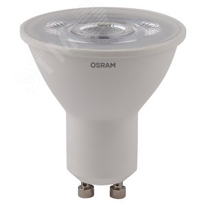 Лампа светодиодная LED 4Вт GU10 3000К 265лм 230V CL PAR16 (замена 35Вт) OSRAM LS 4058075481343 LEDVANCE - 3
