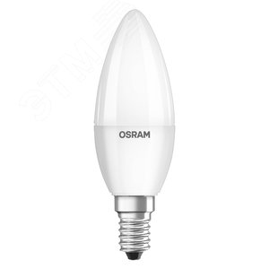 Лампа светодиодная LED Antibacterial Свеча 5,5Вт (замена 50 Вт), 470Лм, 2700 К, цоколь E14 OSRAM
