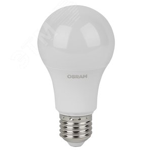 Лампа светодиодная LED 10 Вт E27 3000К 800Лм груша 220 В (замена 75Вт) OSRAM упаковка 5 шт 4058075577718 LEDVANCE - 2