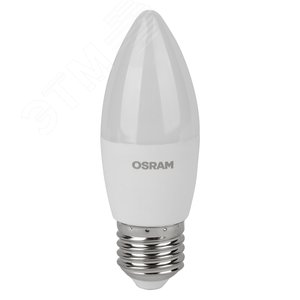 Лампа светодиодная LED 7 Вт E27 4000К 560Лм свеча 220 В (замена 60Вт) OSRAM упак 5 шт 4058075578043 LEDVANCE - 2