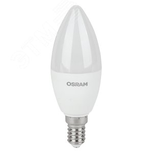 Лампа светодиодная LED 7 Вт E14 3000К 560Лм свеча 220 В (замена 60Вт) OSRAM 4058075578883 LEDVANCE - 3