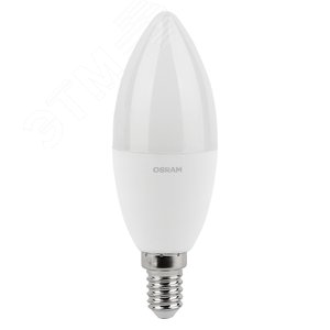 Лампа светодиодная LED 10 Вт E14 3000К 800Лм свеча 220 В (замена 75Вт) OSRAM 4058075579125 LEDVANCE - 3