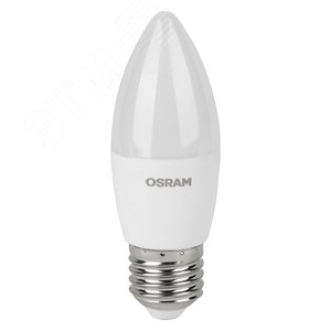 Лампа светодиодная LED 7 Вт E27 6500К 560Лм свеча 220 В (замена 60Вт) OSRAM 4058075579507 LEDVANCE - 3