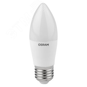 Лампа светодиодная LED 10 Вт E27 3000К 800Лм свеча 220 В (замена 75Вт) OSRAM 4058075579538 LEDVANCE - 3