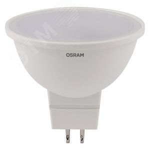 Лампа светодиодная LED 5 Вт GU5.3 3000К 400Лм спот 220 В (замена 35Вт) OSRAM 4058075582330 LEDVANCE - 3