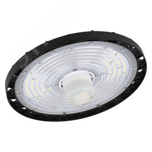 Светильник светодиодный ДСП-87Вт 4000К 13000Лм 110градусов IP65 с датчиком черный хайбей - фото 1