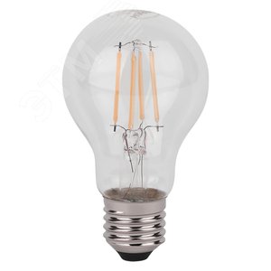 Лампа светодиодная филаментная LED Star Грушевидная 5Вт (замена 60Вт), 600Лм, 2700К, цоколь E27 OSRAM 4058075683921 LEDVANCE - 3
