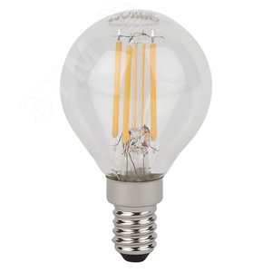 Лампа светодиодная филаментная LED Star Шарообразная 5Вт (замена 60Вт), 600Лм, 4000К, цоколь E14 OSRAM 4058075684447 LEDVANCE - 3