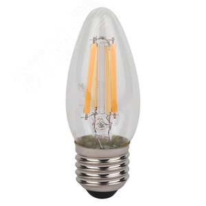 Лампа светодиодная филаментная LED Star Свеча 6Вт (замена 75Вт), 806Лм, 4000К, цоколь E27 OSRAM 4058075687882 LEDVANCE - 3