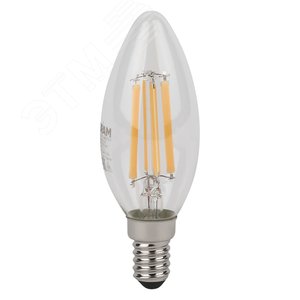 Лампа светодиодная филаментная LED Star Свеча 6Вт (замена 75Вт), 806Лм, 6500К, цоколь E14 OSRAM 4058075688001 LEDVANCE - 3