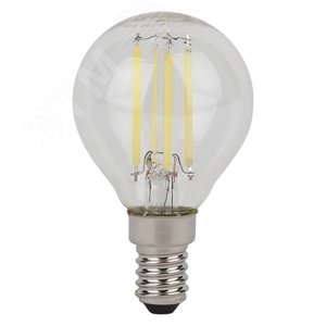 Лампа светодиодная филаментная LED Star Шарообразная 4Вт (замена 40Вт), 470Лм, 6500К, цоколь E14 OSRAM 4058075688193 LEDVANCE - 3