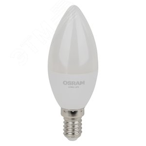 Лампа светодиодная LED 7Вт Е14 2700К 600Лм свеча 220В (замена 60Вт) OSRAM 4099854186240 LEDVANCE - 3