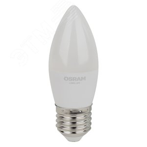 Лампа светодиодная LED 7Вт Е27 2700К 600Лм свеча 220В (замена 60Вт) OSRAM 4099854186332 LEDVANCE - 3