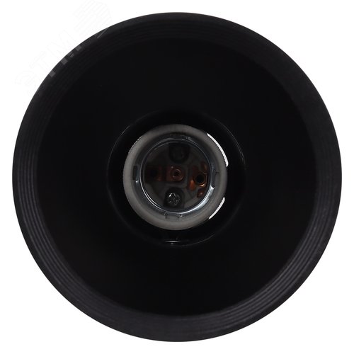 Светильник трековый на шинопровод ECO TRACKSP 1PH E27 BKCONE 40X1 RU LEDV - фото 3