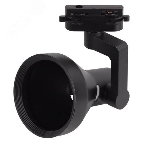 Светильник трековый на шинопровод ECO TRACKSP 1PH E27 BKCONE 40X1 RU LEDV - фото 4