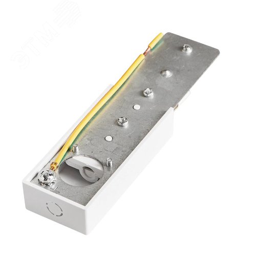 Соединитель белый для шинопровода - фото 2