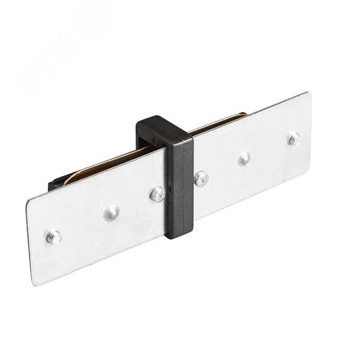 I-Соединитель черный для шинопровода - фото 2