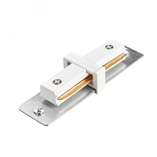 I-Соединитель белый для шинопровода - фото 1