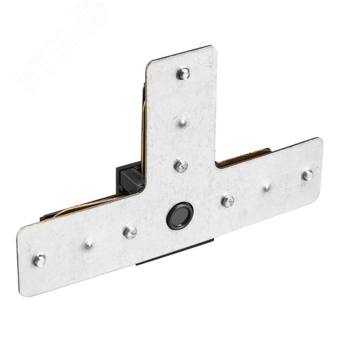 T-Соединитель черный для шинопровода - фото 2