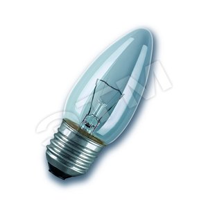 Лампа накаливания декоративная ДС 40Вт B35 230В E27 Osram 332215 LEDVANCE