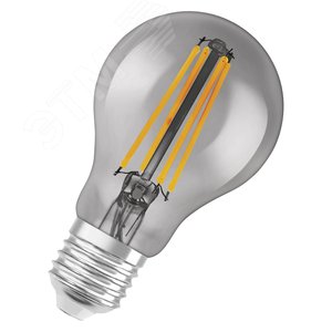 Лампа светодиодная диммируемая филаментная SMART+ груша, 6Вт (замена 60 Вт), 2700К
