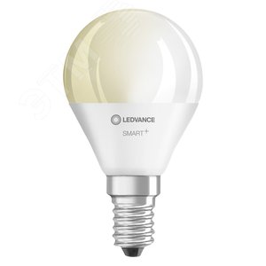 Изображение товара Лампа светодиодная диммируемая SMART+ свеча, 5Вт (замена 40 Вт), 2700К (шт)