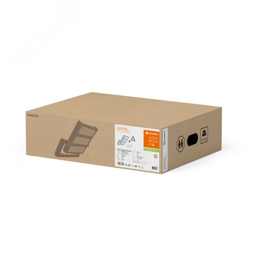 Прожектор светодиодный ДО-900 Вт 5700К 121000 Лм узкий 30 град IP66 белый алюминий FL MAX - фото 3